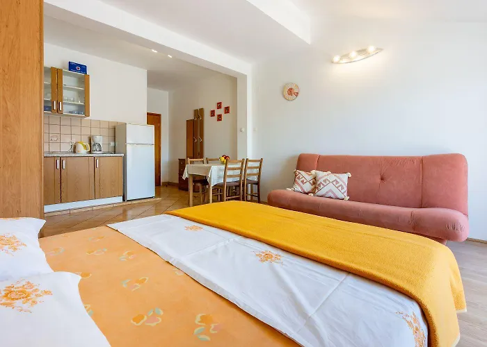 Helles Studio-apartment Mit Traumhaften Meerblick, Privatparkplatz, Grill Appartement